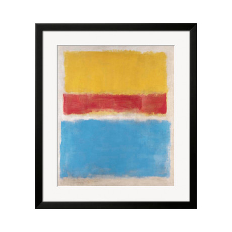 Mark Rothko // Untitled (Yellow, Red and Blue) (Standard)