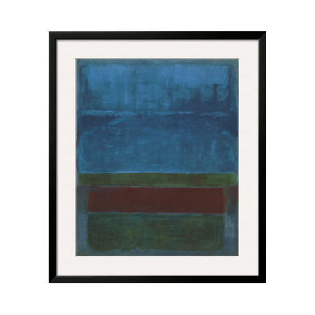 Mark Rothko // Blue, Green, and Brown (Standard)