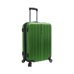 Traveler’s Choice Tasmania 100% Pure Polycarbonate 25" Expandable Spinner Luggage (Green)