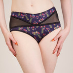 Peacock Highwaist Brief (X-Small)