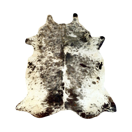 Salt + Pepper Exotic // Cowhide Rug