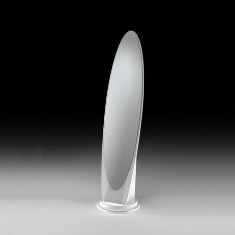 Ola Standing Bluetooth Mirror (White)