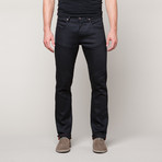 Sync Denim // St Guy Straight Fit Jeans // Black (36WX32L)