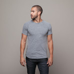 Extendo Side Zip Tee // Grey (L)