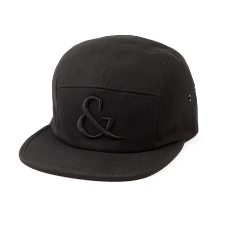 Ampersand Camper Hat // Black