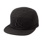 Ampersand Camper Hat // Black