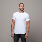 Extendo Side Zip Tee // White (XL)