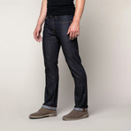 St Guy Straight Fit Jeans // Dark Indigo (36WX32L)