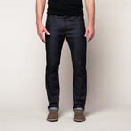 St Guy Straight Fit Jeans // Dark Indigo (42WX32L)
