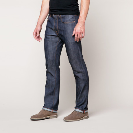 Sync Denim // St Guy Straight Fit Jeans // Indigo (30WX32L)