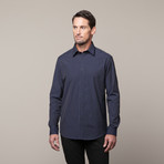 Button Up Shirt // Blue Gingham (M)