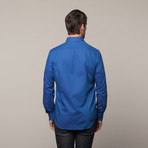 Report Collection // Button Up Shirt // Blue Doby (M)