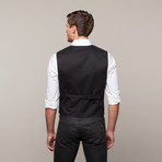 Rogue // Leather Trim Vest // Dark Grey (L)