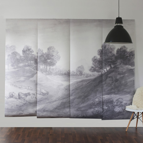 Shaded Landscape Mural