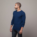 Amsterdam Long Sleeve Shirt // Blue (S)