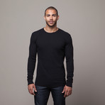 Amsterdam Long Sleeve Shirt // Black (XL)