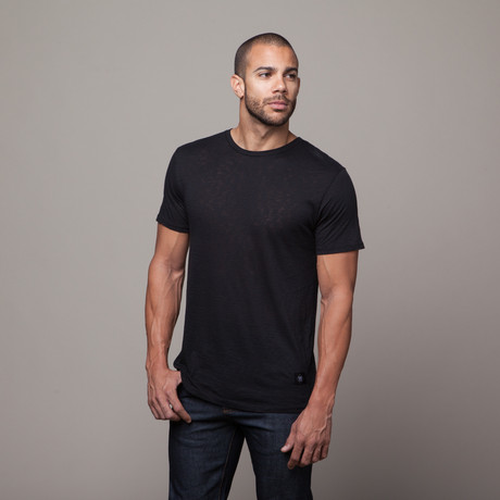 Basic Pima Cotton T // Black (S)