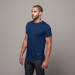 Basic Pima Cotton T // Blue (M)