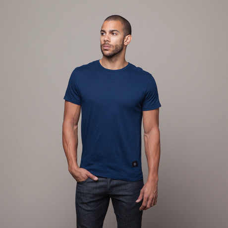 Basic Pima Cotton T // Blue (S)