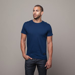 Basic Pima Cotton T // Blue (M)