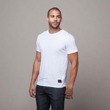 Kinetix // Basic Pima Cotton Tee // White (M)