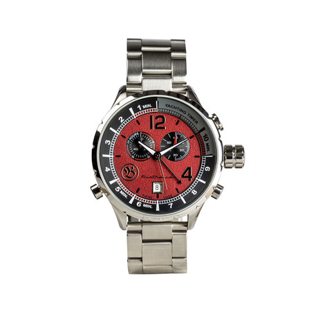 Yachting // Red Dial + Red Earth Crown