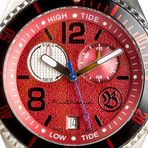 OceanMoon // Red Dial + Red Earth Crown