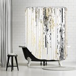 Falling Stars Shower Curtain