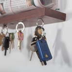 Rackless Key Rack // Black Walnut