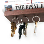 Rackless Key Rack // Black Walnut