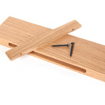Rackless Key Rack // White Oak