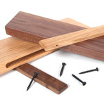 Rackless Key Rack // White Oak