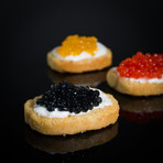 Kelp Caviar 4 Pack Gift Set // Sturgeon, Salmon, Truffle, Wasabi