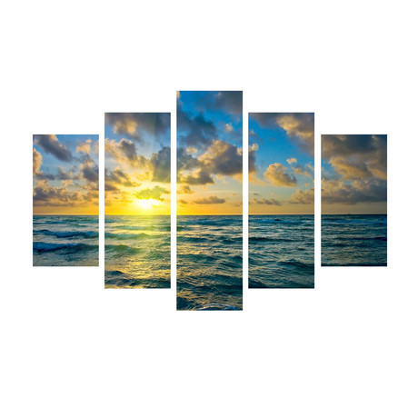 Sunset On The Atlantic Pentych