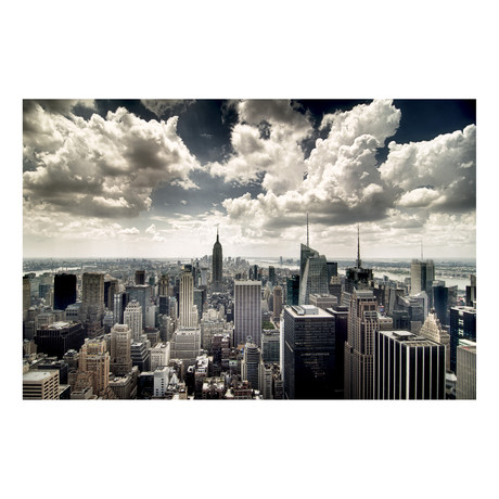 New York Skyline (36"L x 24"H)