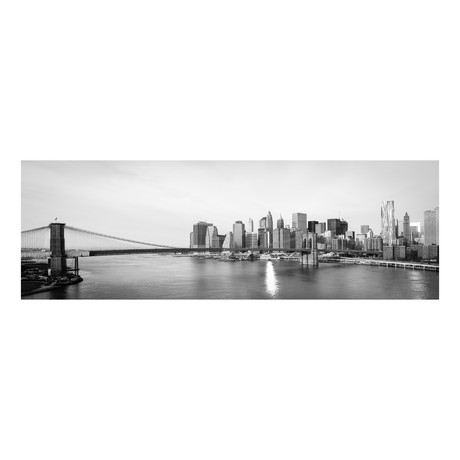 Bridge To Lower Manhattan (60"W x 20"H x 0.75"D)