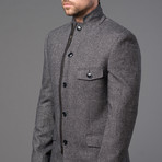 7 Diamonds // Treviso Wool Blend Coat // Grey (S)