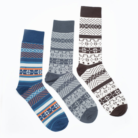 Fair Isle // Crew Pack of 3