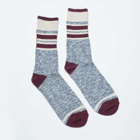 Work Sock // Burgundy