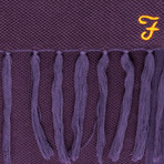 Gatsby Cotton Scarf // Granata