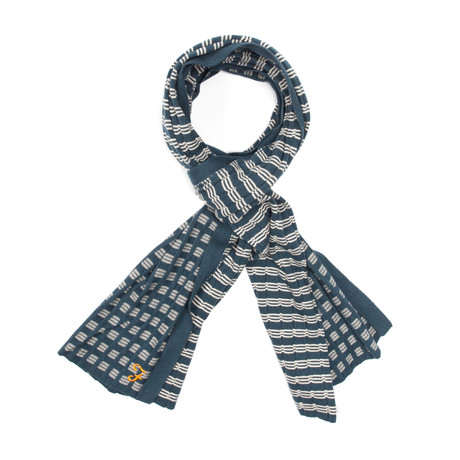 Doger Cotton Scarf // Aquamarine