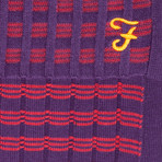 Doger Cotton Scarf // Granata