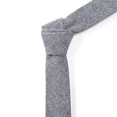 Blue + White Chambray Tie