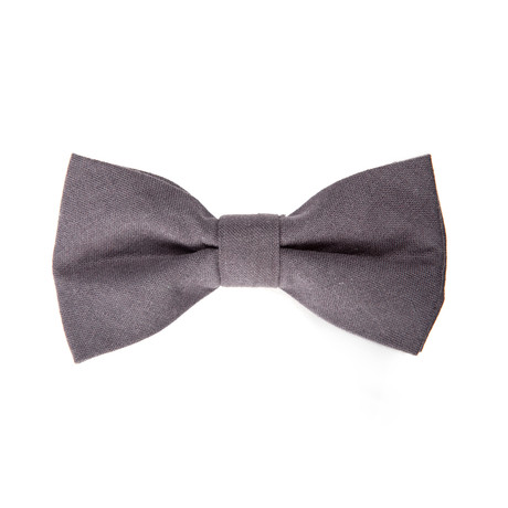 Dark Grey Bow Tie
