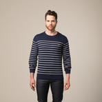 The Jefferson Crew Neck Sweater // Ecru (S)