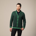 The Silverwood Cotton Cardigan // Ivy (S)