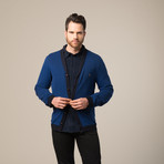 The Silverwood Cotton Cardigan // Midnight (S)