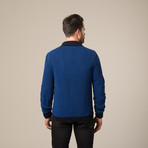 The Silverwood Cotton Cardigan // Midnight (S)