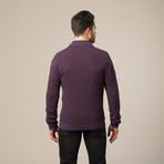 The Silverwood Cotton Cardigan // Granata (S)