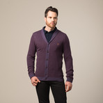 The Silverwood Cotton Cardigan // Granata (S)